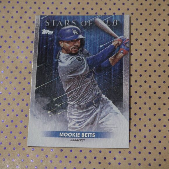 Mookie Betts SMLB-9 Baseball Card - Picture 1 of 2